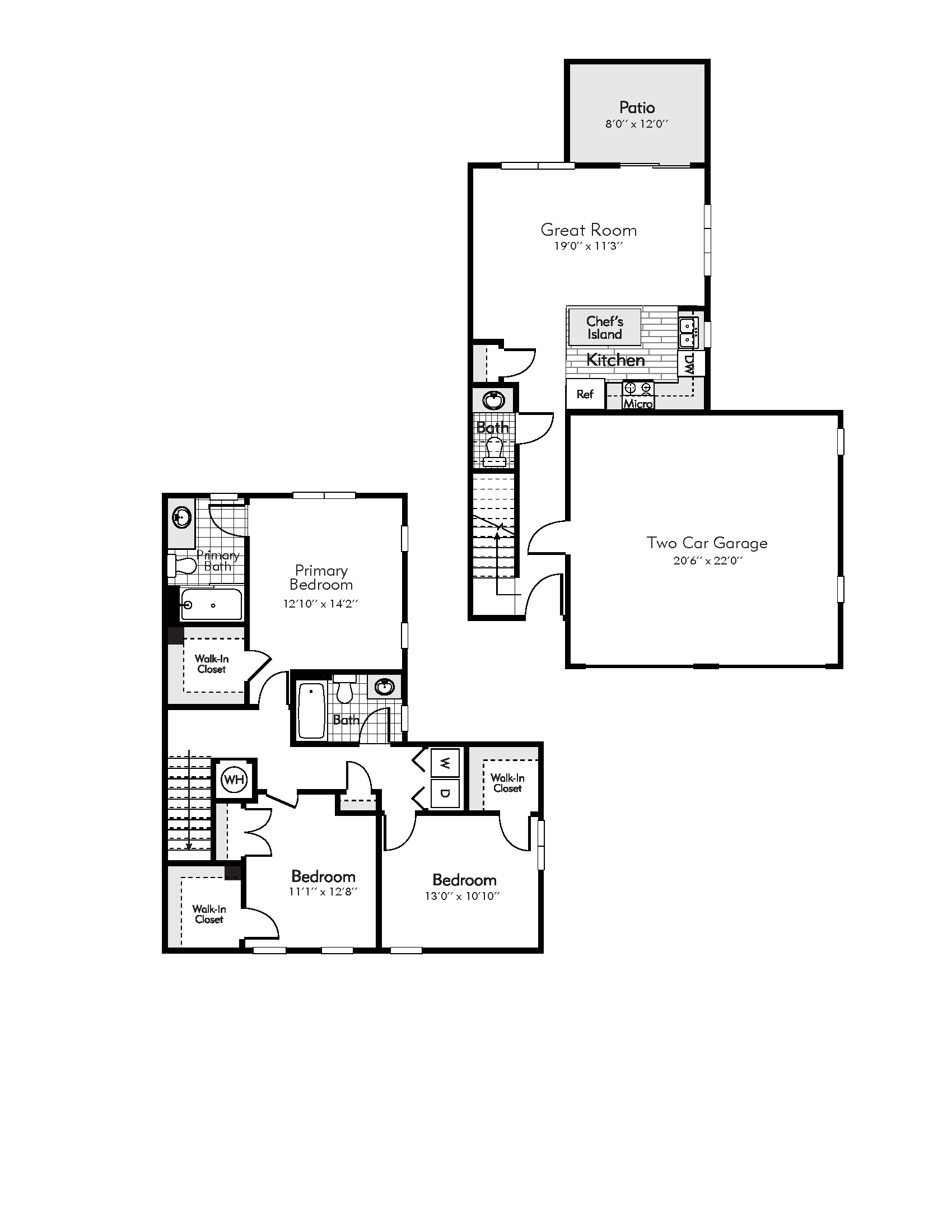 a luxur y home floor plan